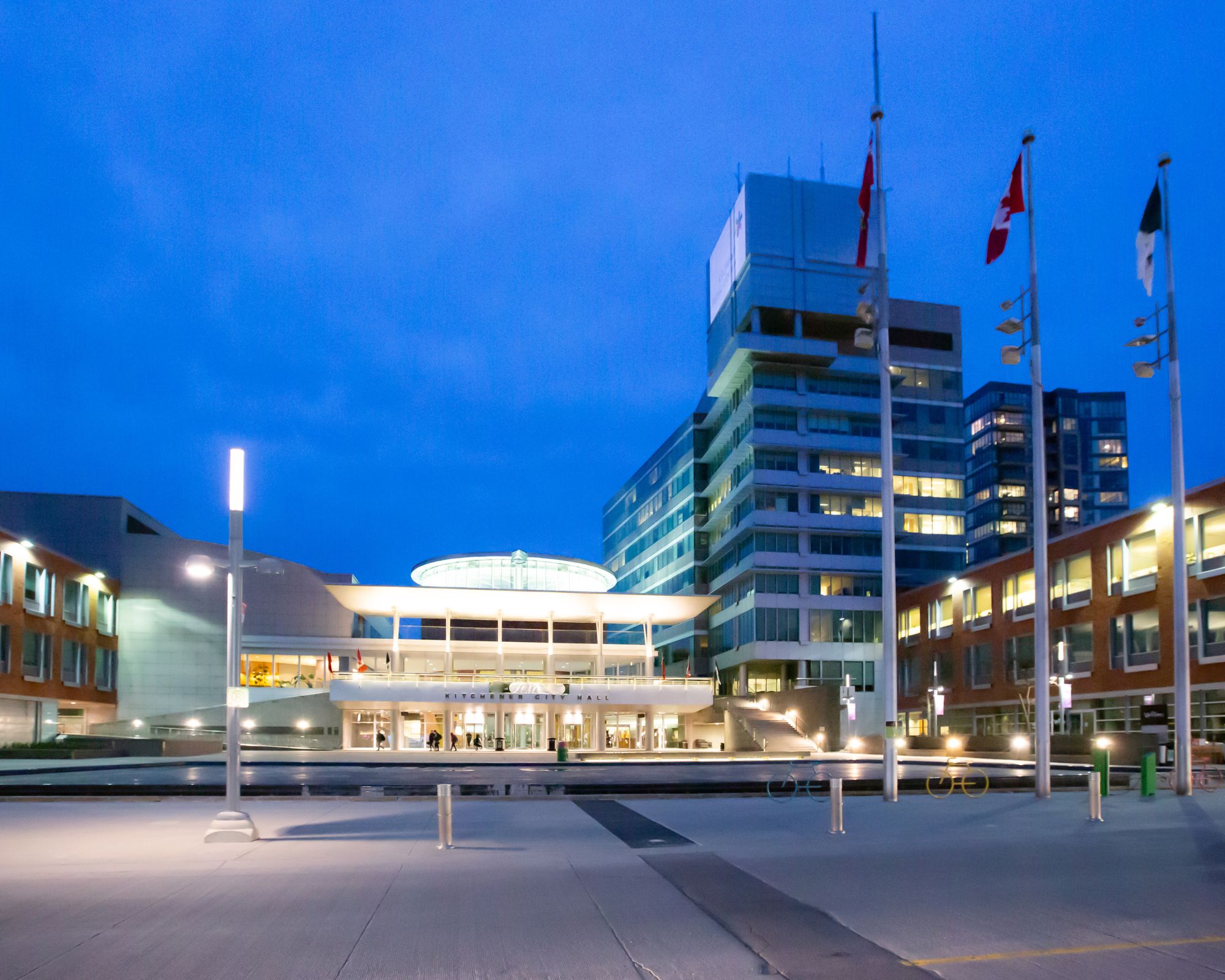 kitchener-city-hall-night